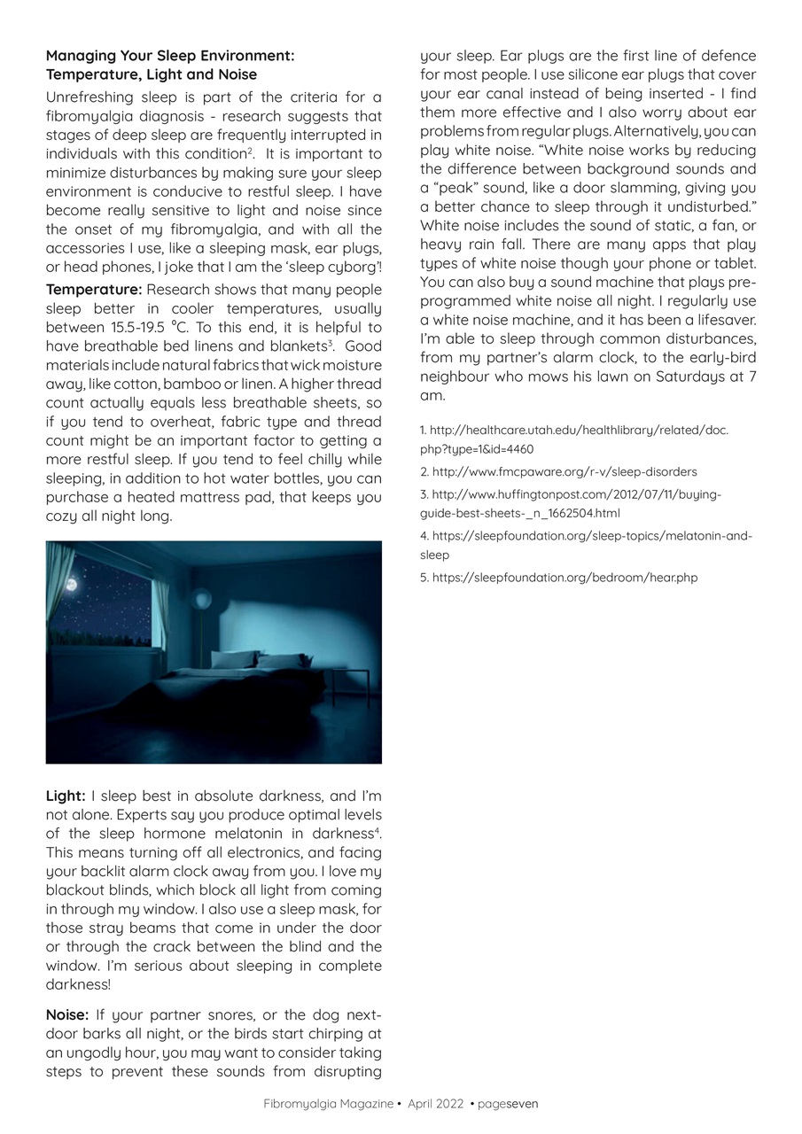 Fibromyalgia Magazine Preview Pages