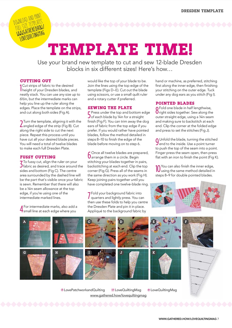 Love Patchwork & Quilting Preview Pages