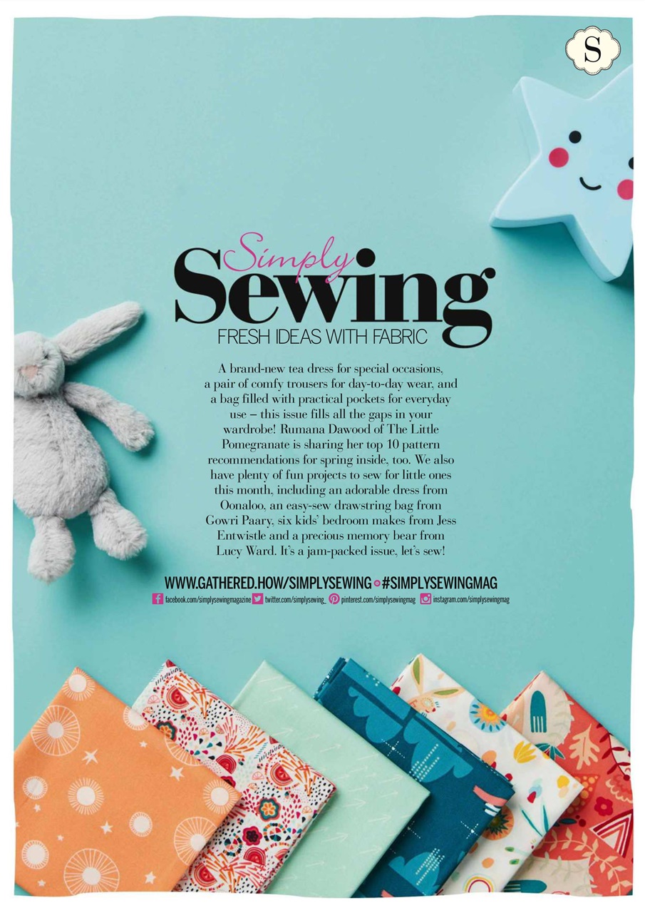 Simply Sewing Preview Pages