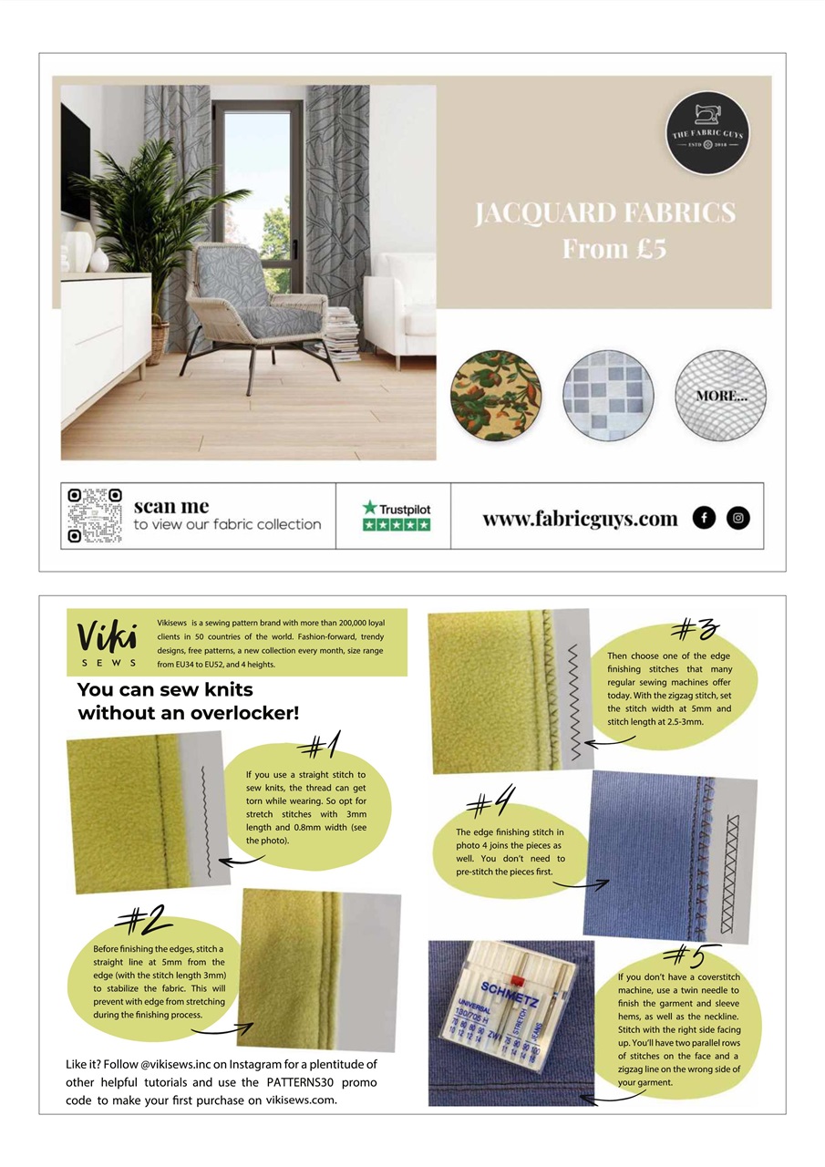 Simply Sewing Preview Pages