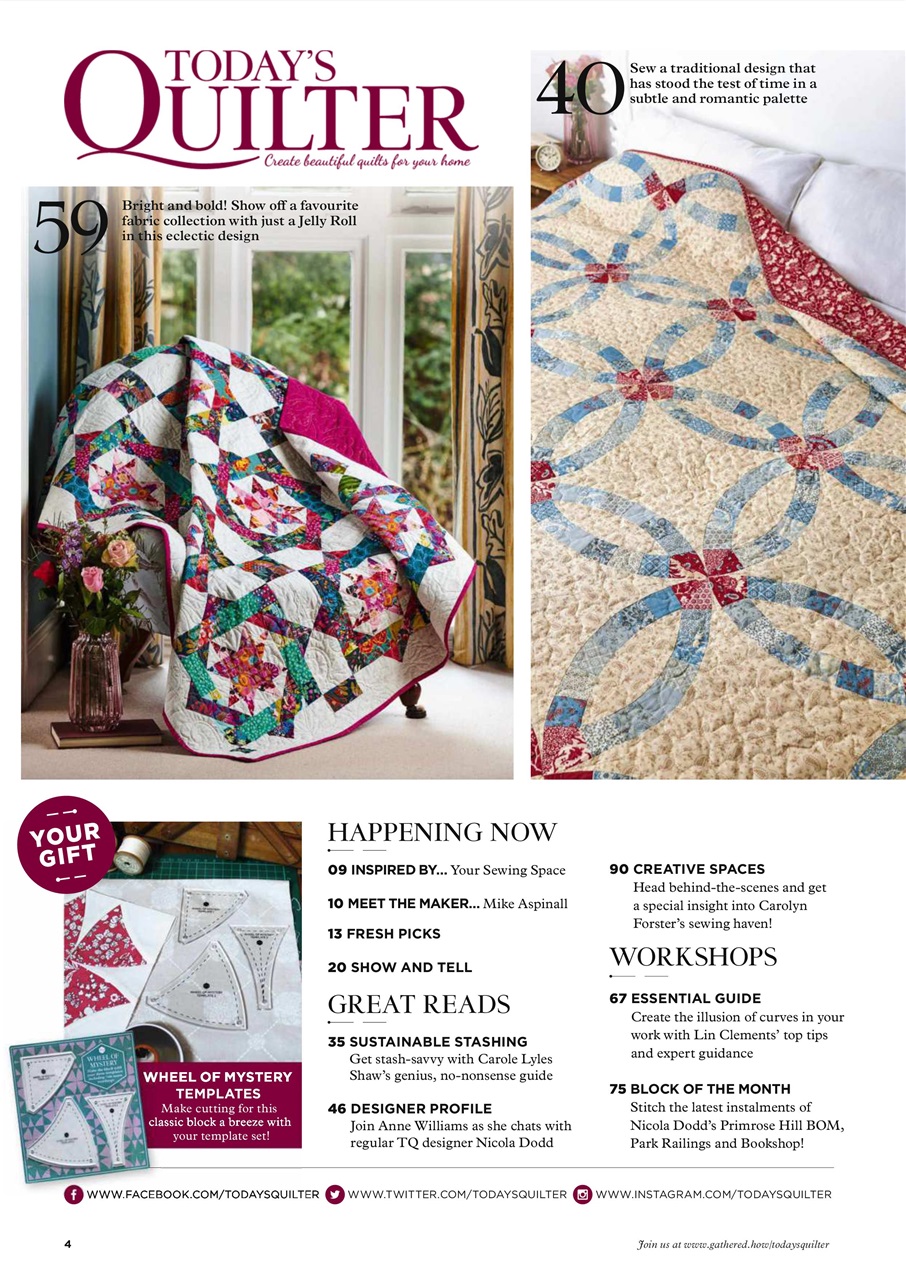 Today’s Quilter Preview Pages
