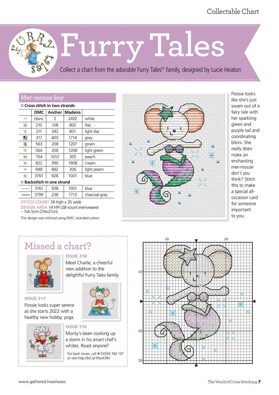 The World of Cross Stitching Preview Pages