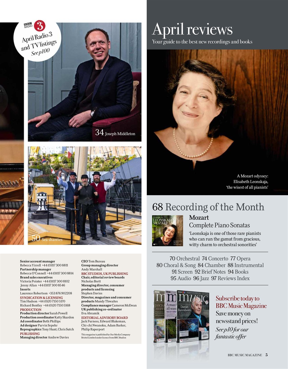 BBC Music Magazine Preview Pages