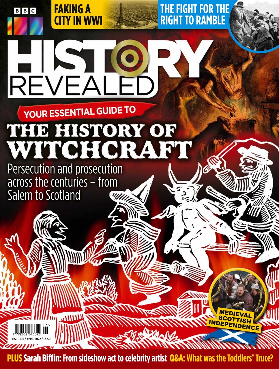 BBC History Revealed Magazine Preview Pages