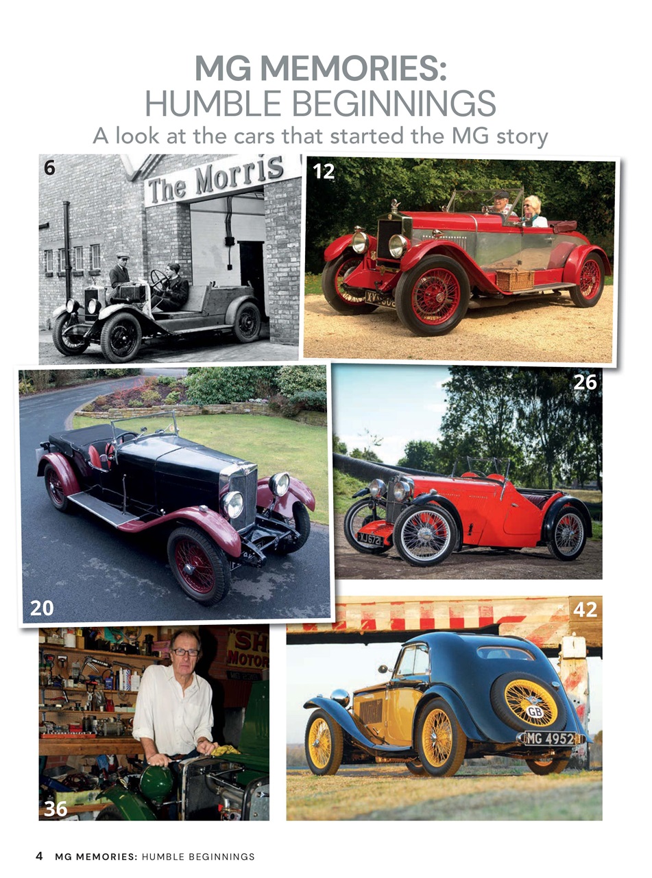 MG Memories Preview Pages