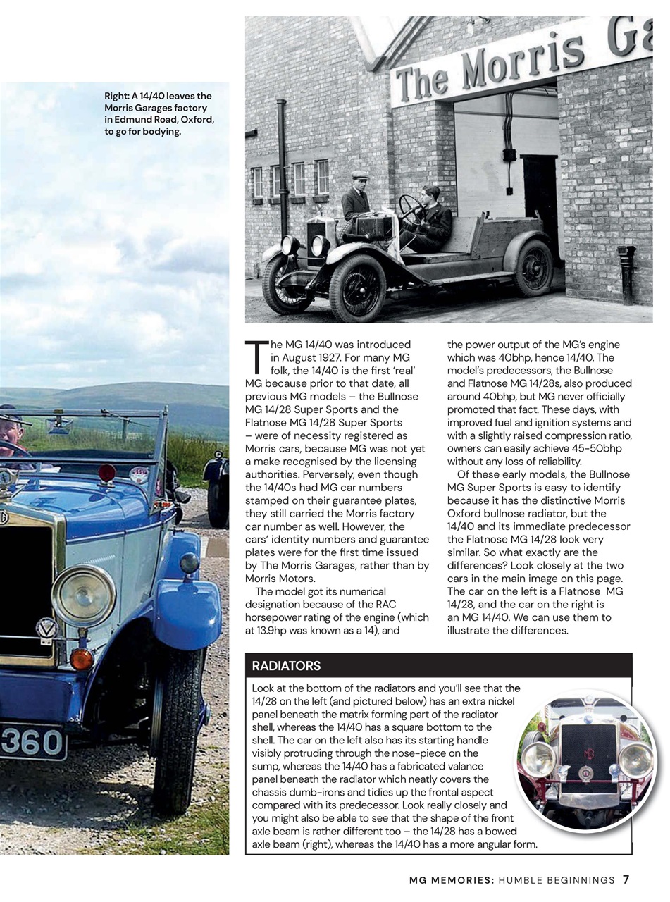 MG Memories Preview Pages