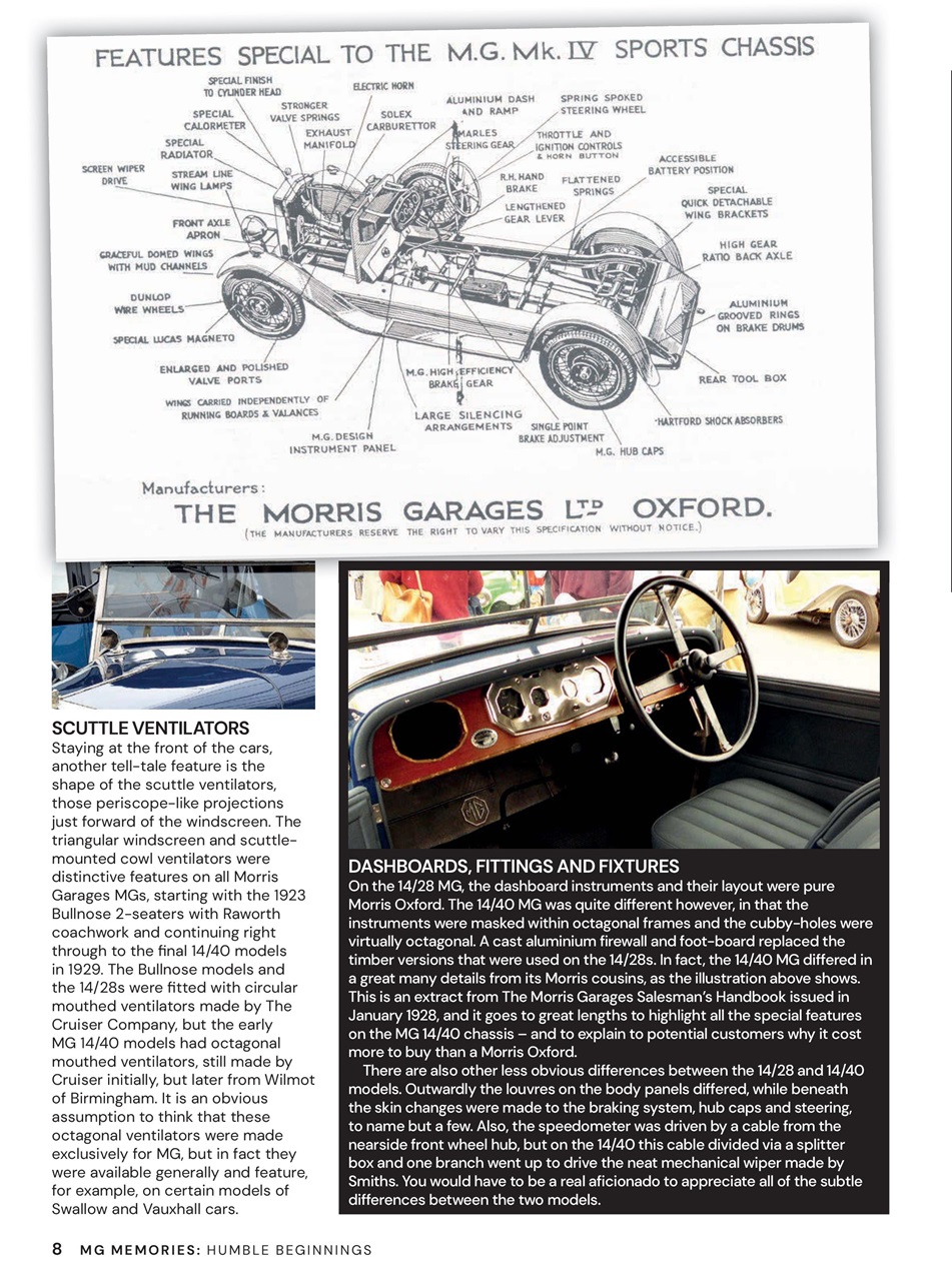MG Memories Preview Pages