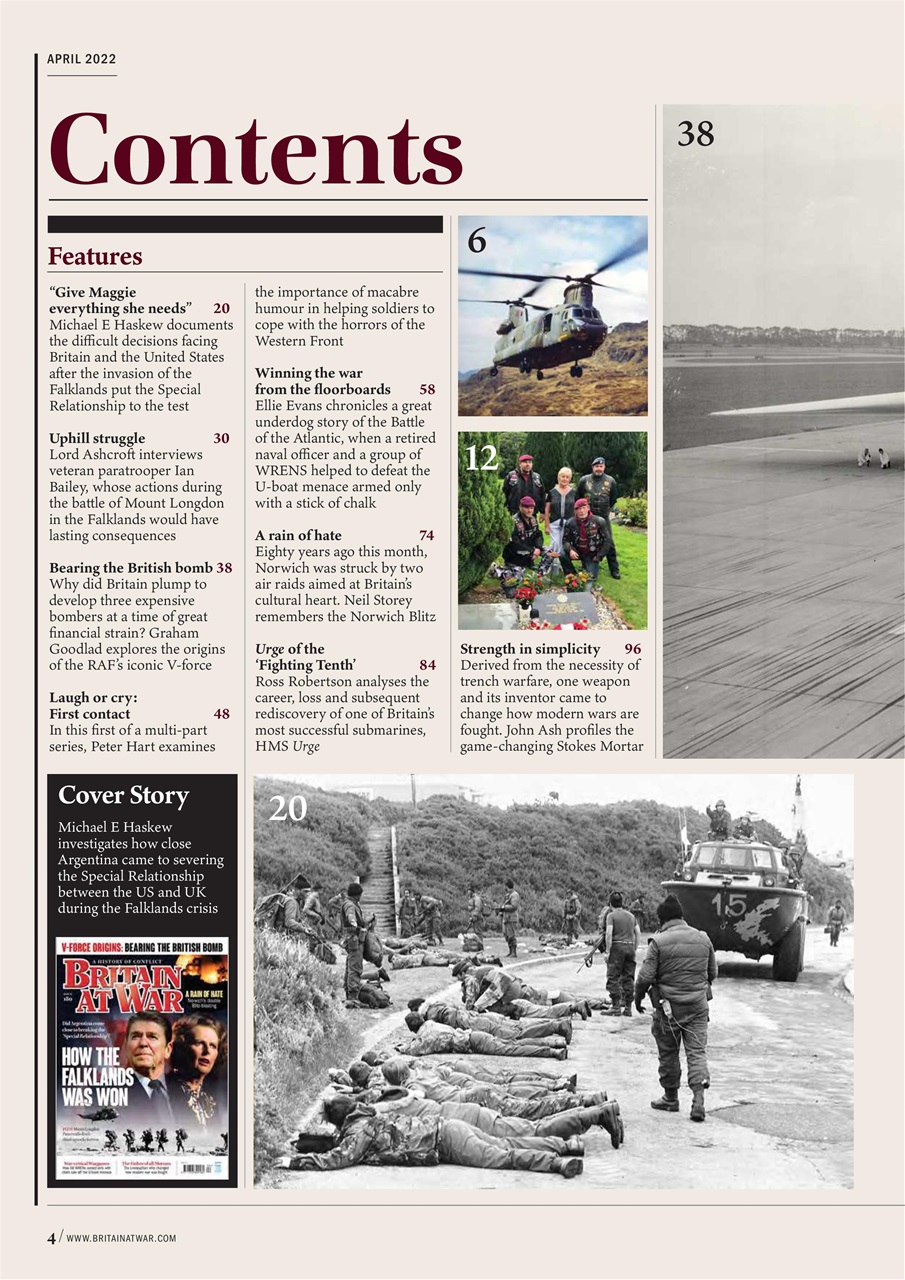 Britain at War Magazine Preview Pages