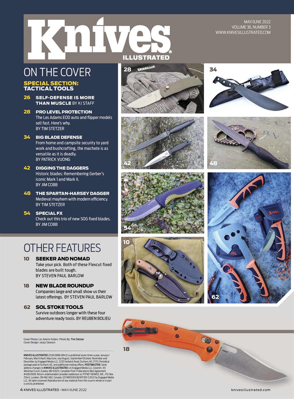 Knives Illustrated Preview Pages