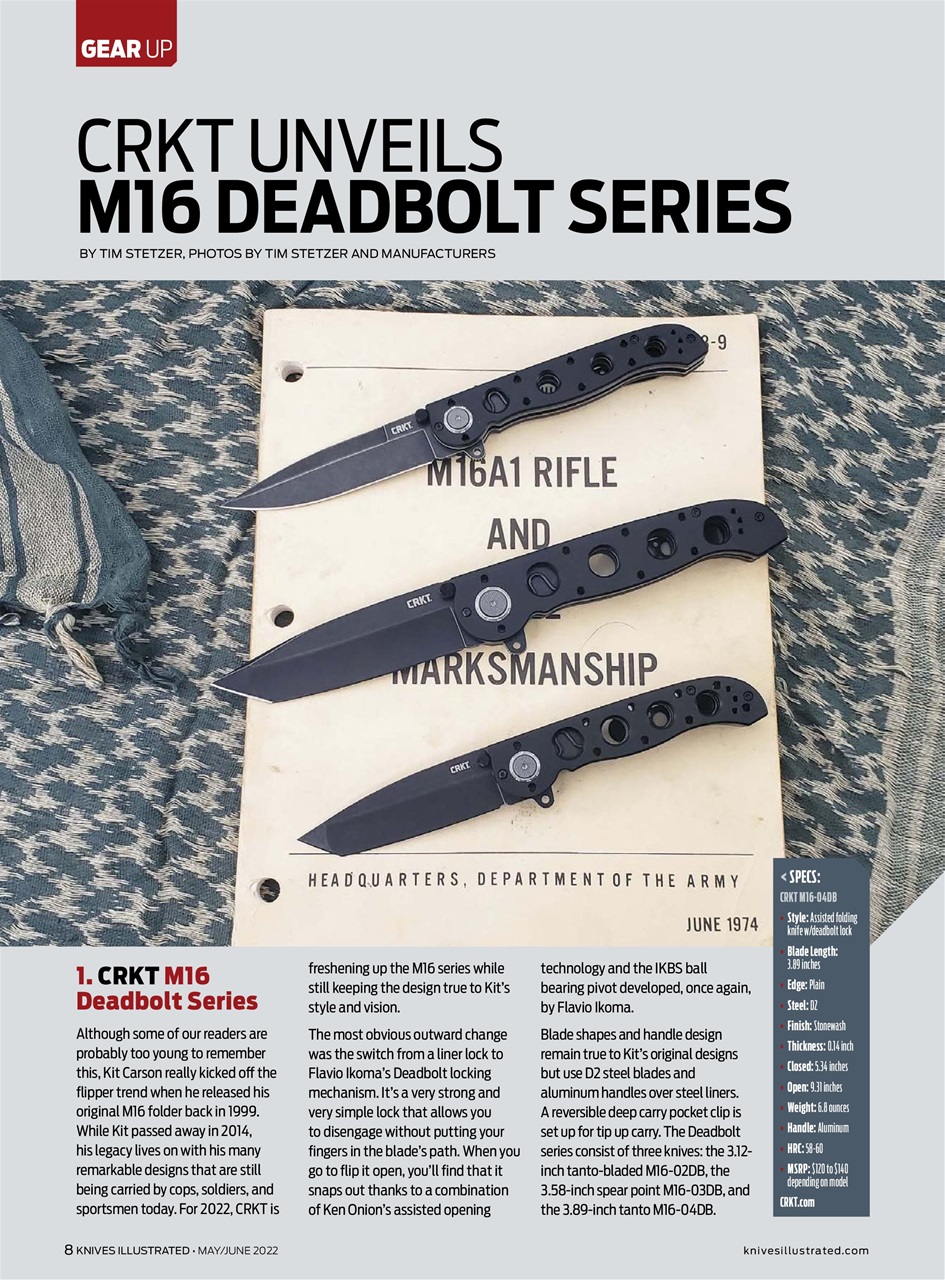 Knives Illustrated Preview Pages