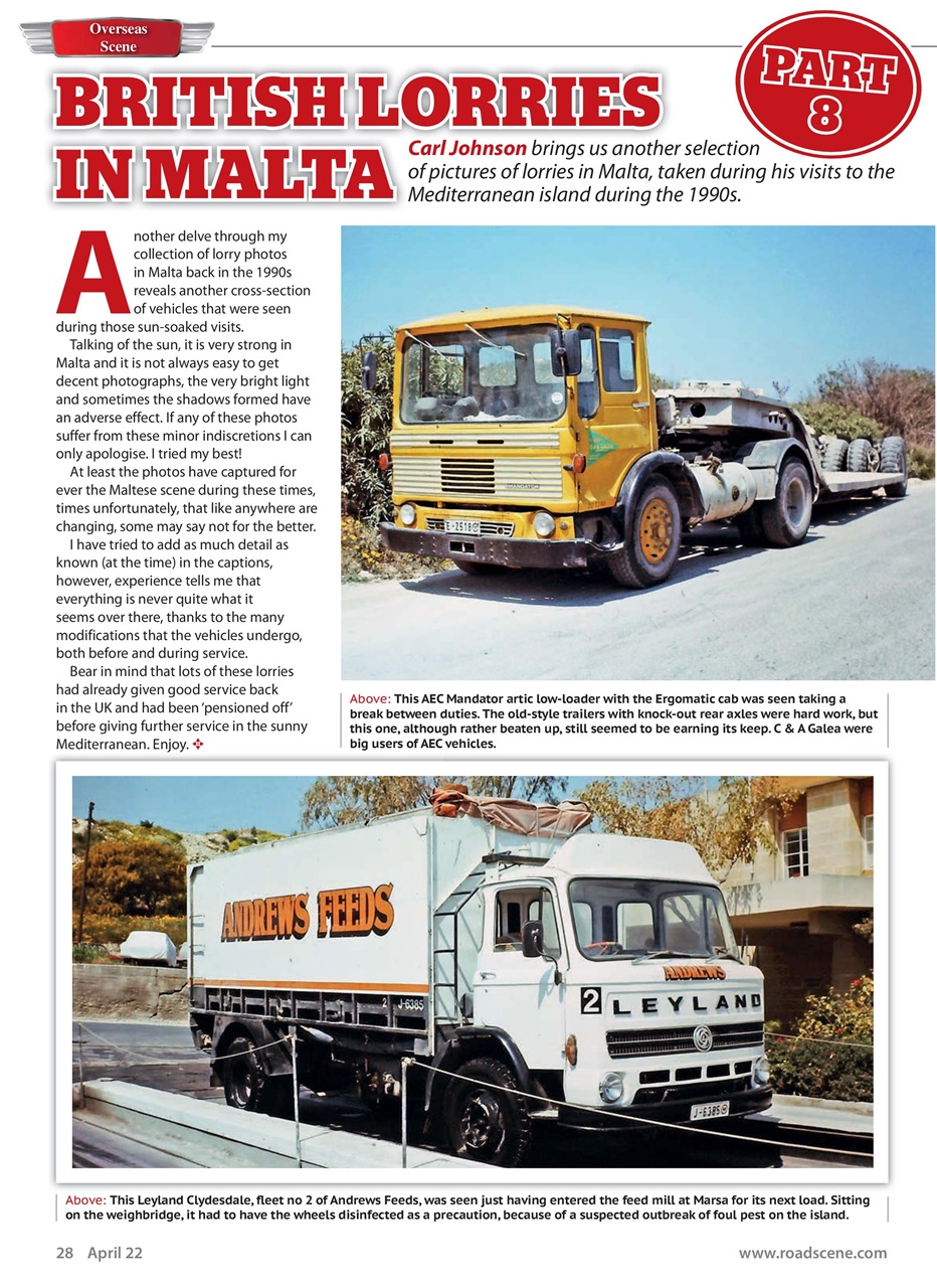 Vintage Roadscene Preview Pages