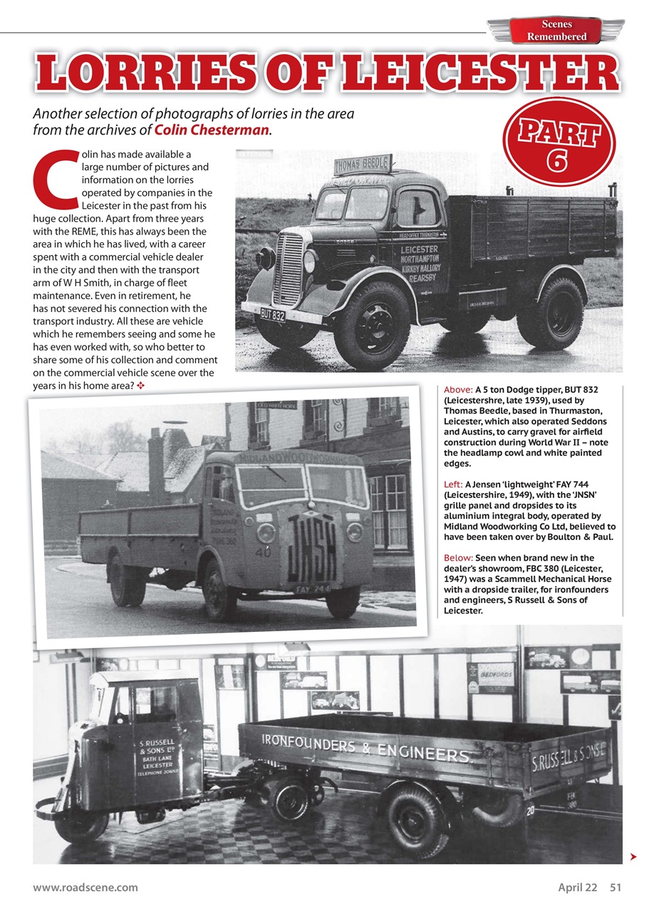 Vintage Roadscene Preview Pages