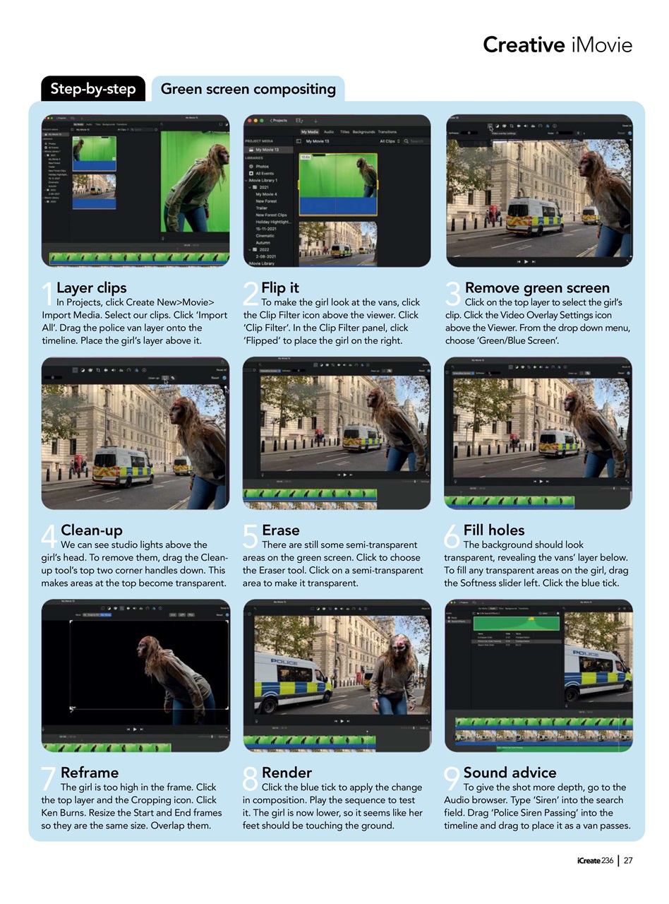iCreate Preview Pages