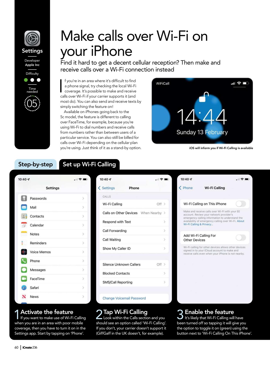 iCreate Preview Pages