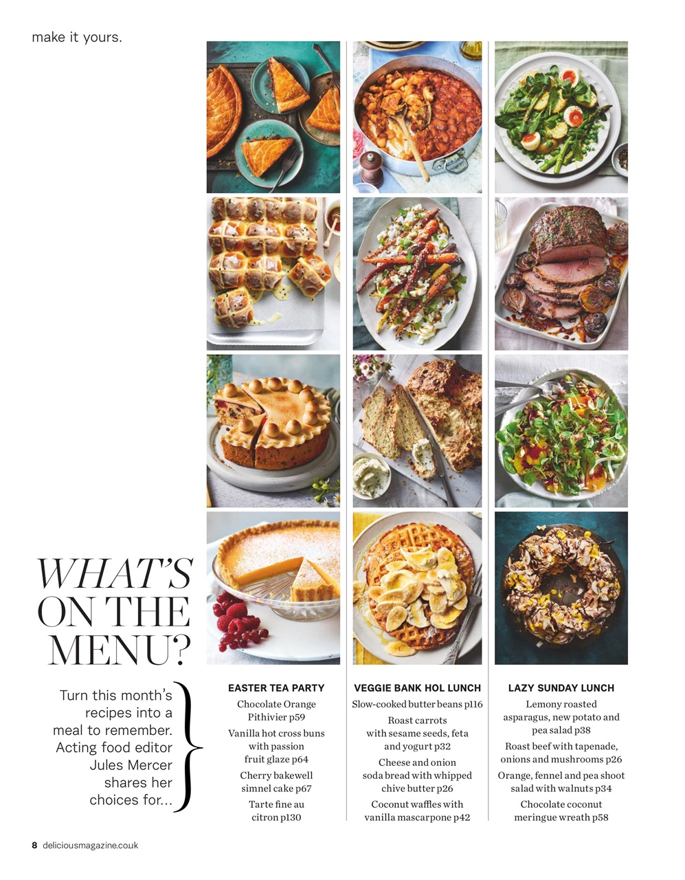 delicious. Magazine Preview Pages