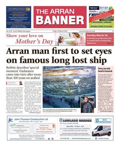 Arran Banner issue 
