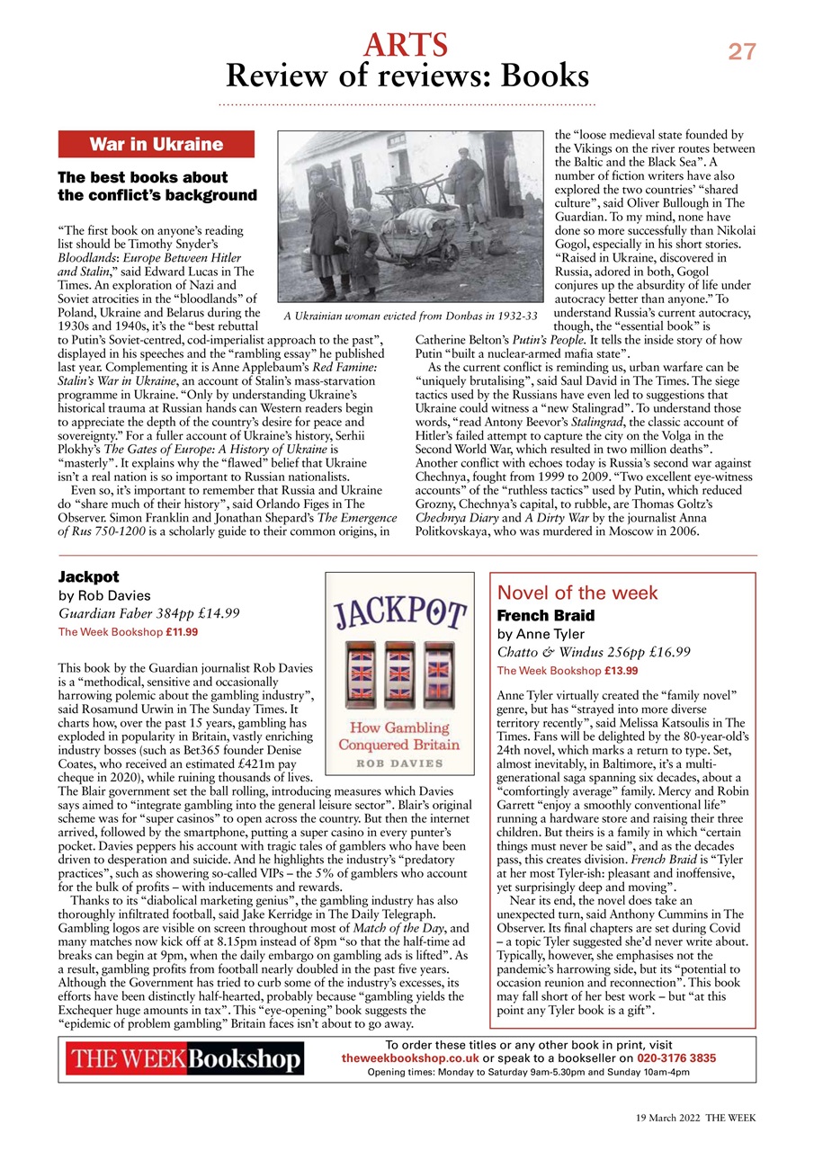 The Week Preview Pages