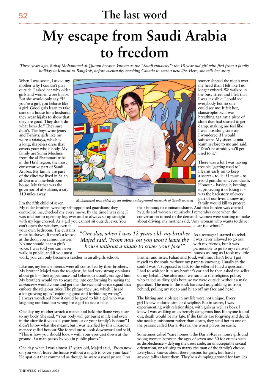 The Week Preview Pages