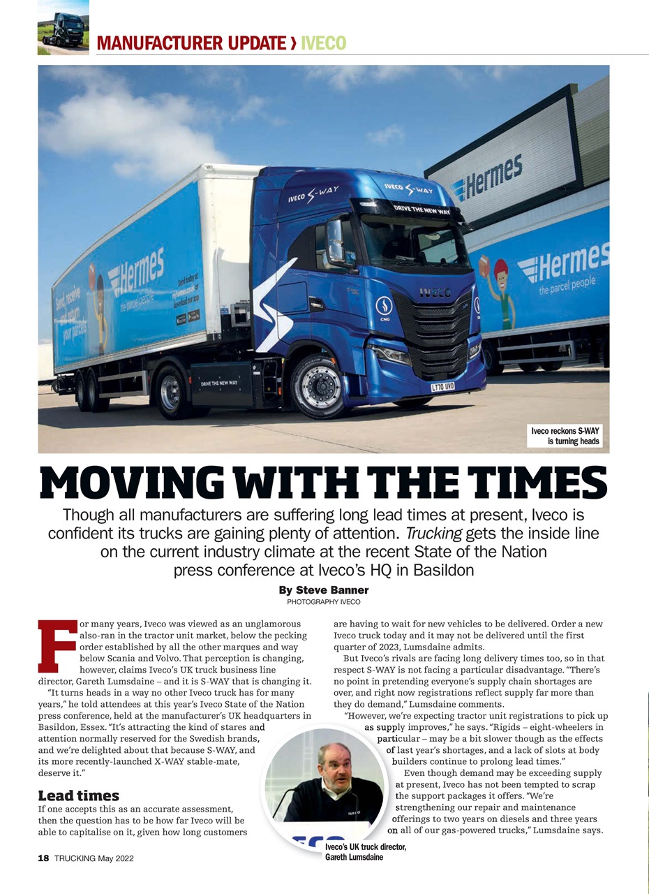 Trucking Magazine Preview Pages