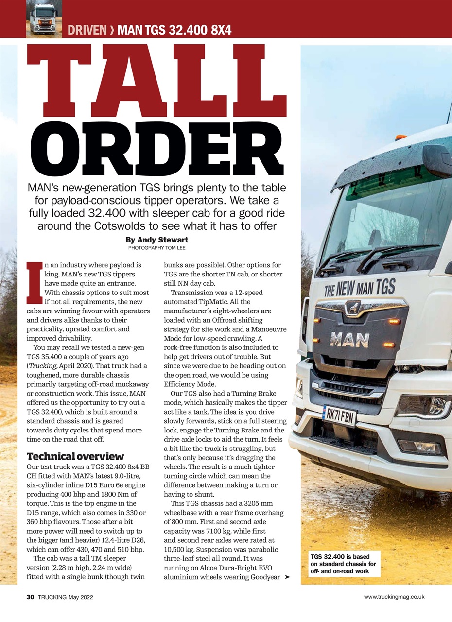 Trucking Magazine Preview Pages