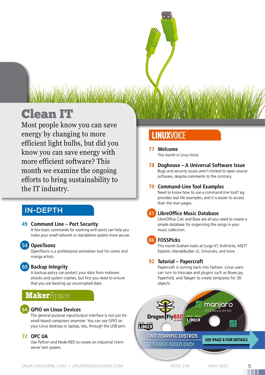 Linux Magazine Preview Pages