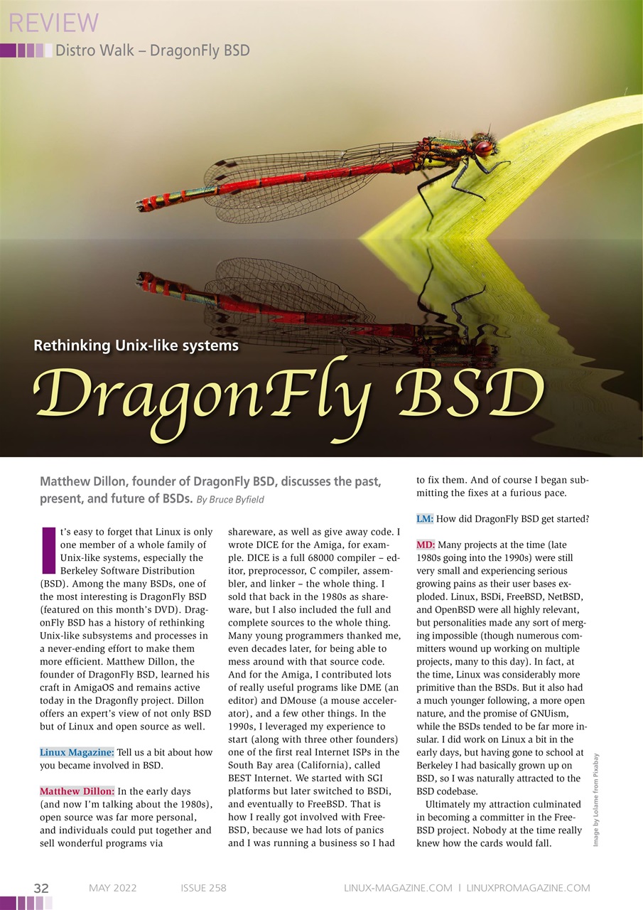 Linux Magazine Preview Pages