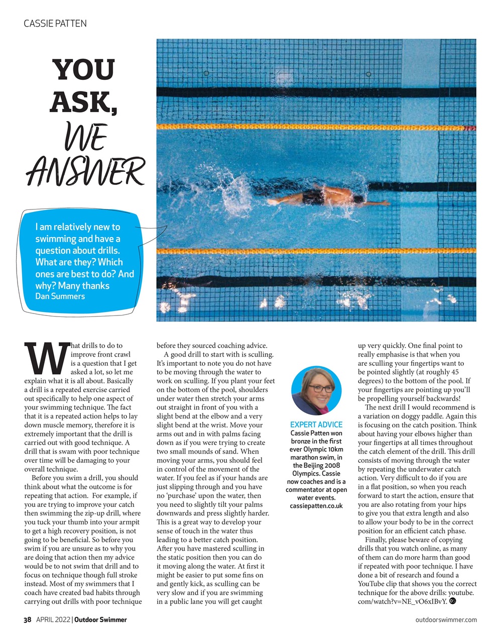 Outdoor Swimmer Preview Pages