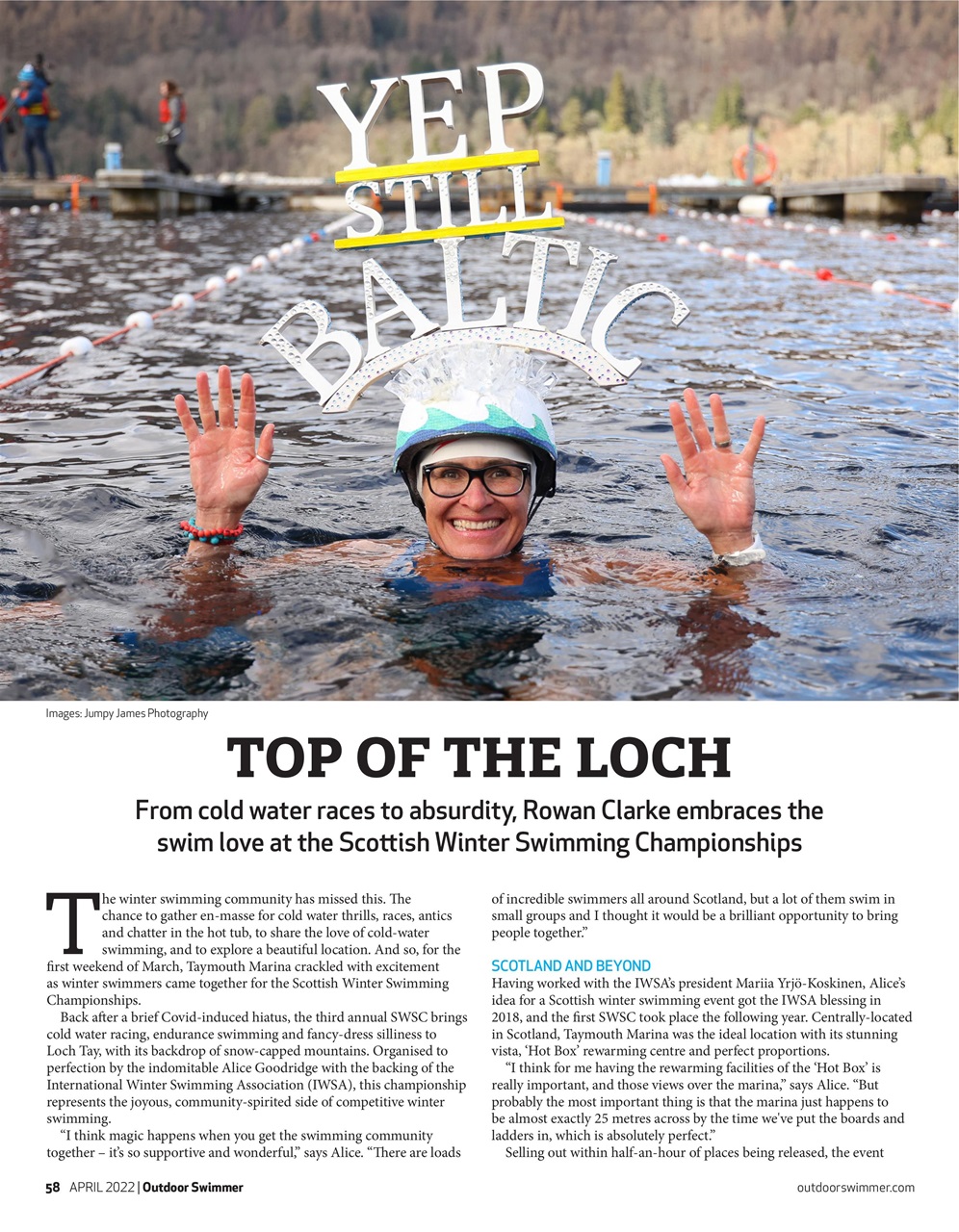 Outdoor Swimmer Preview Pages