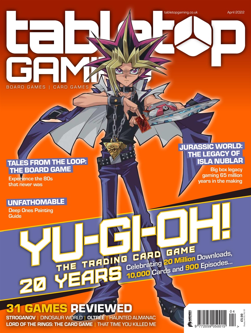 Tabletop Gaming Preview Pages