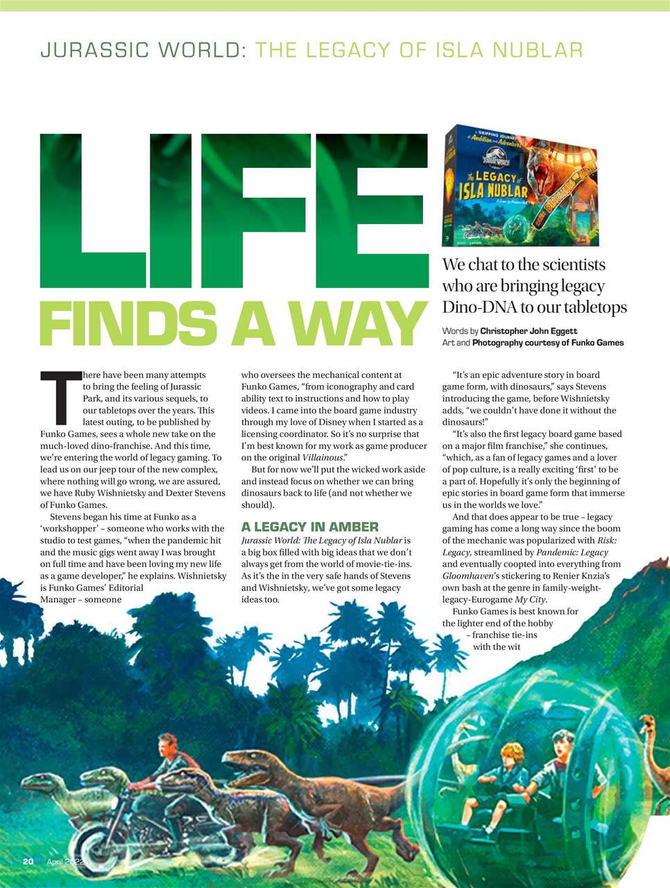 Tabletop Gaming Preview Pages