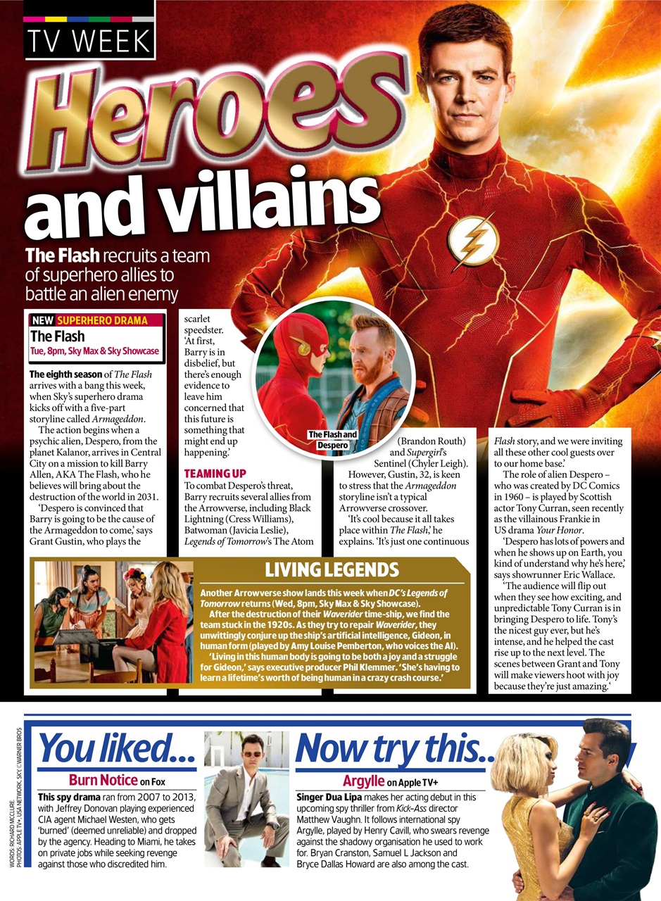 TV & Satellite Week Preview Pages