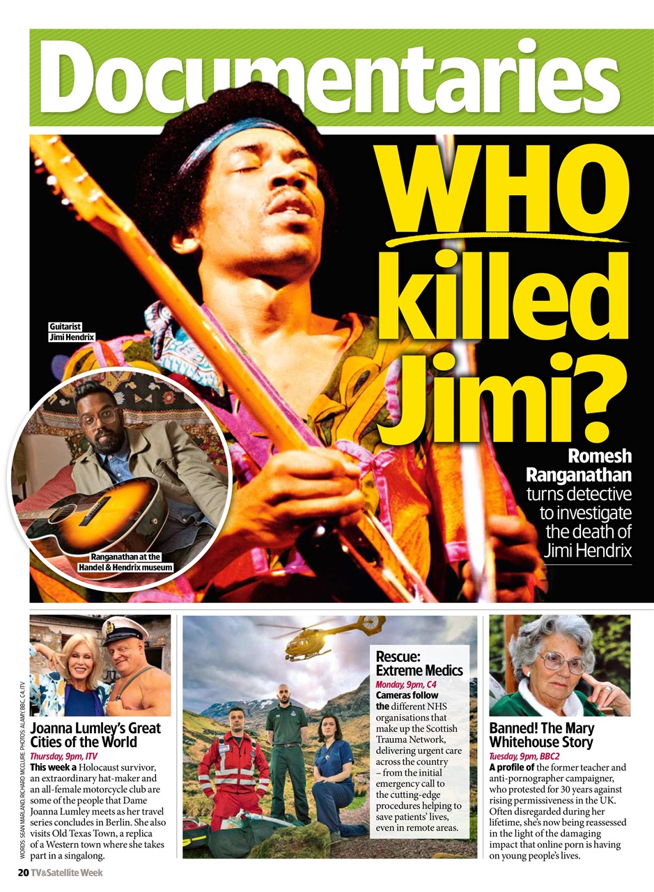 TV & Satellite Week Preview Pages