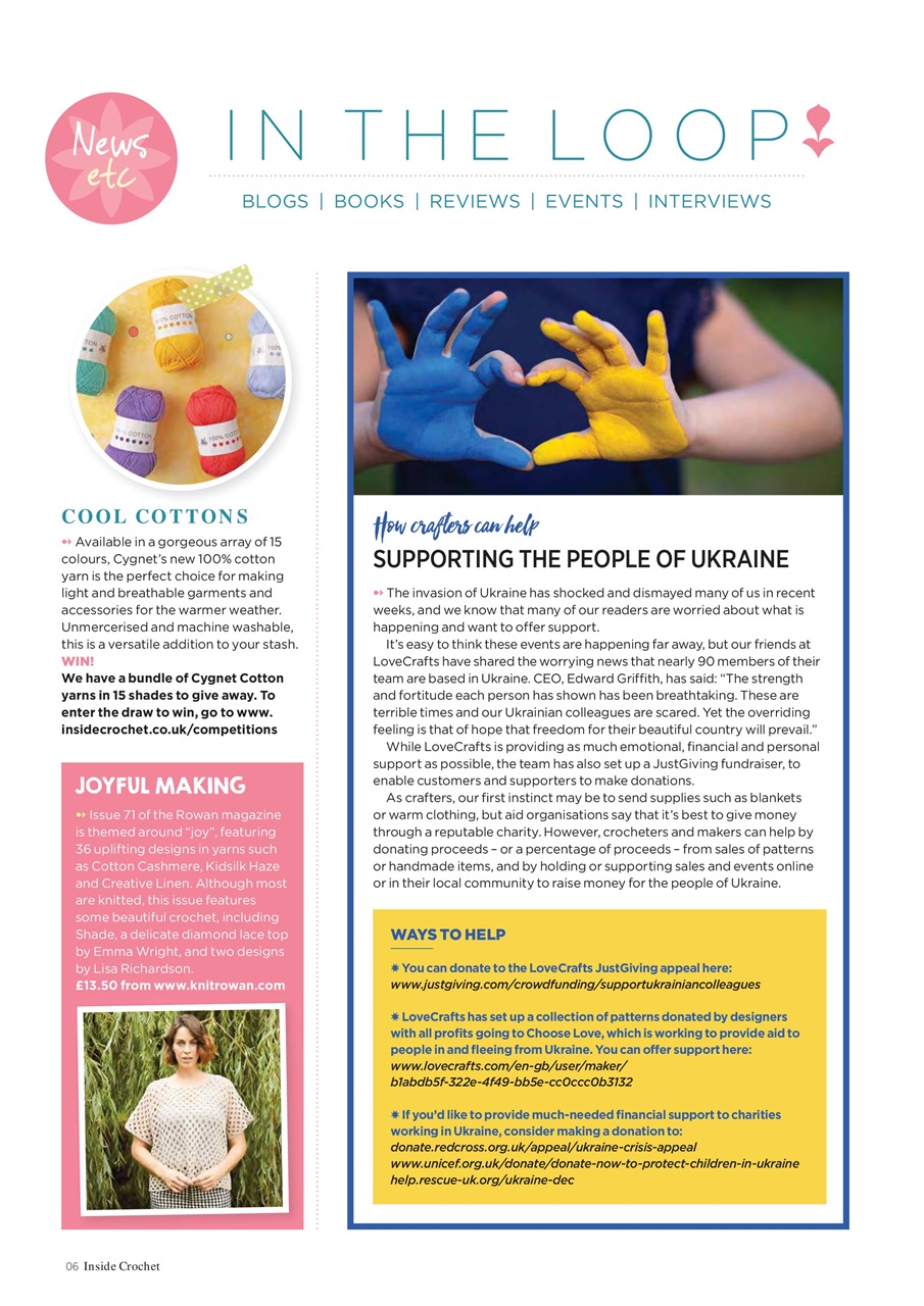 Inside Crochet Preview Pages