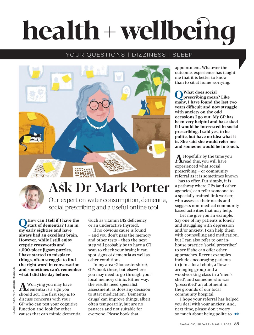 Saga Magazine Preview Pages