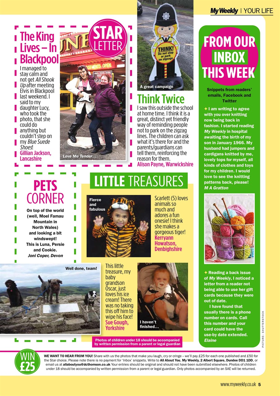 My Weekly Preview Pages