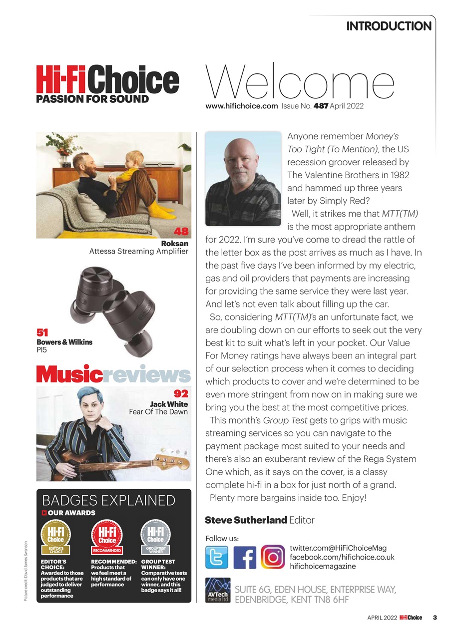 Hi-Fi Choice Preview Pages