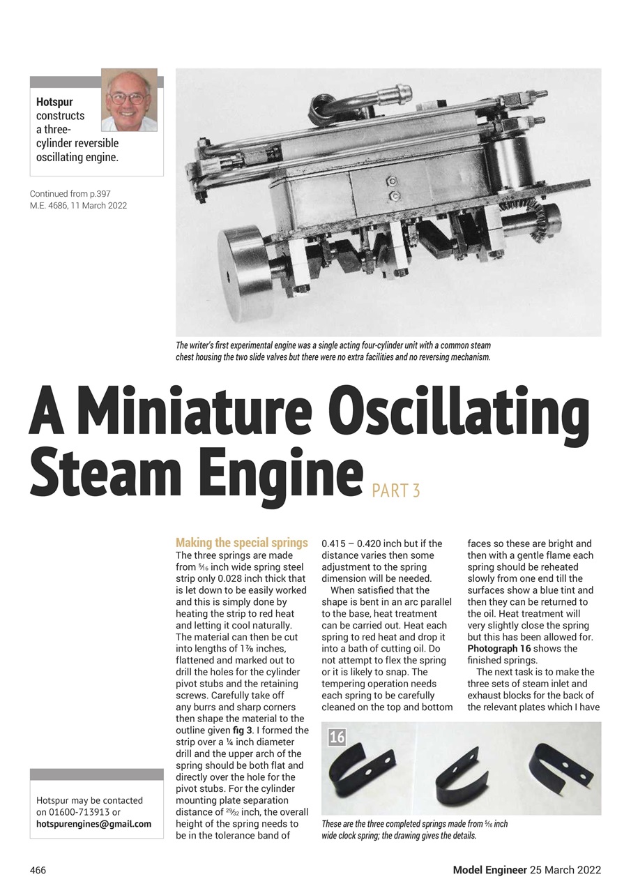 Model Engineer Preview Pages