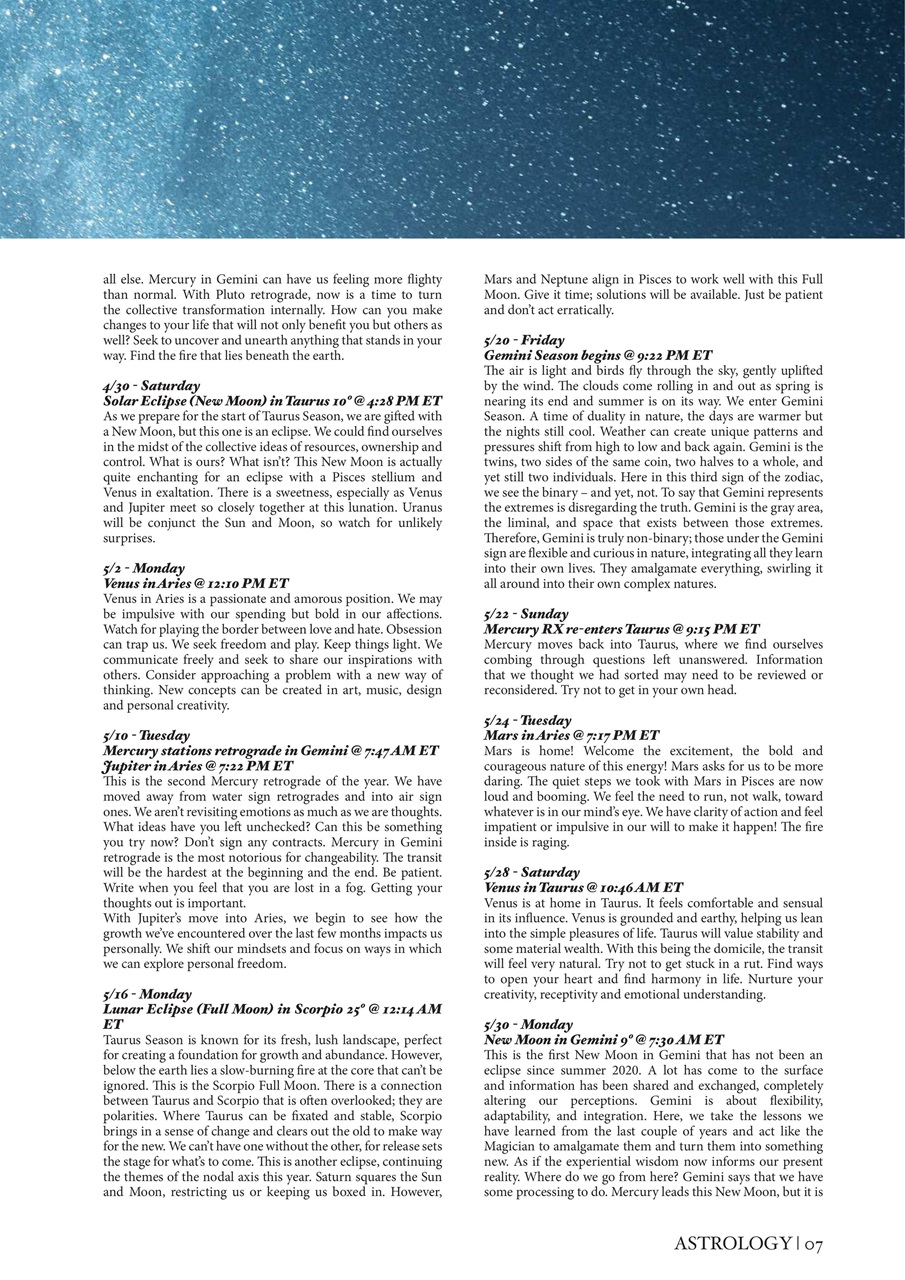 Witchology Magazine Preview Pages