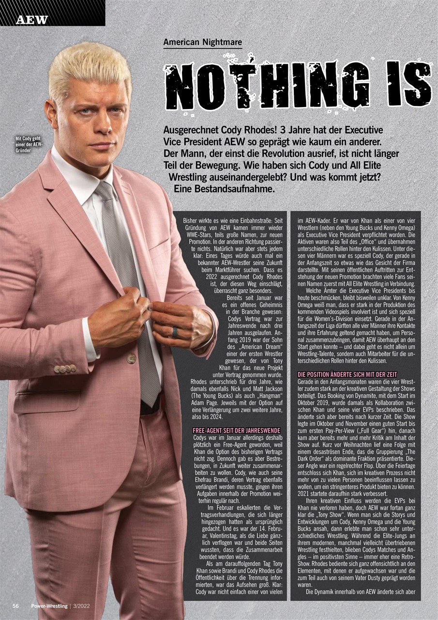 Power-Wrestling Preview Pages