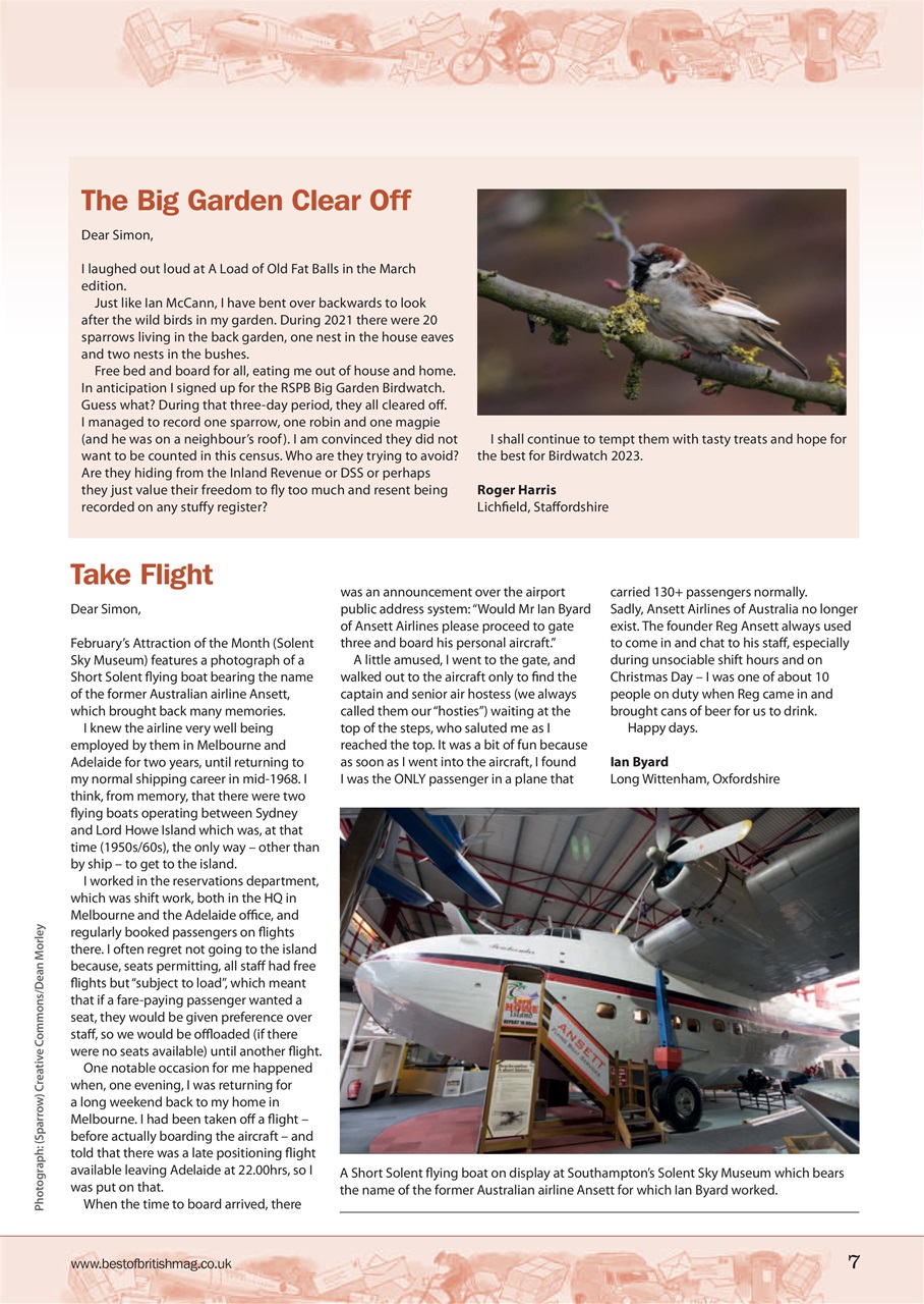 Best of British Preview Pages