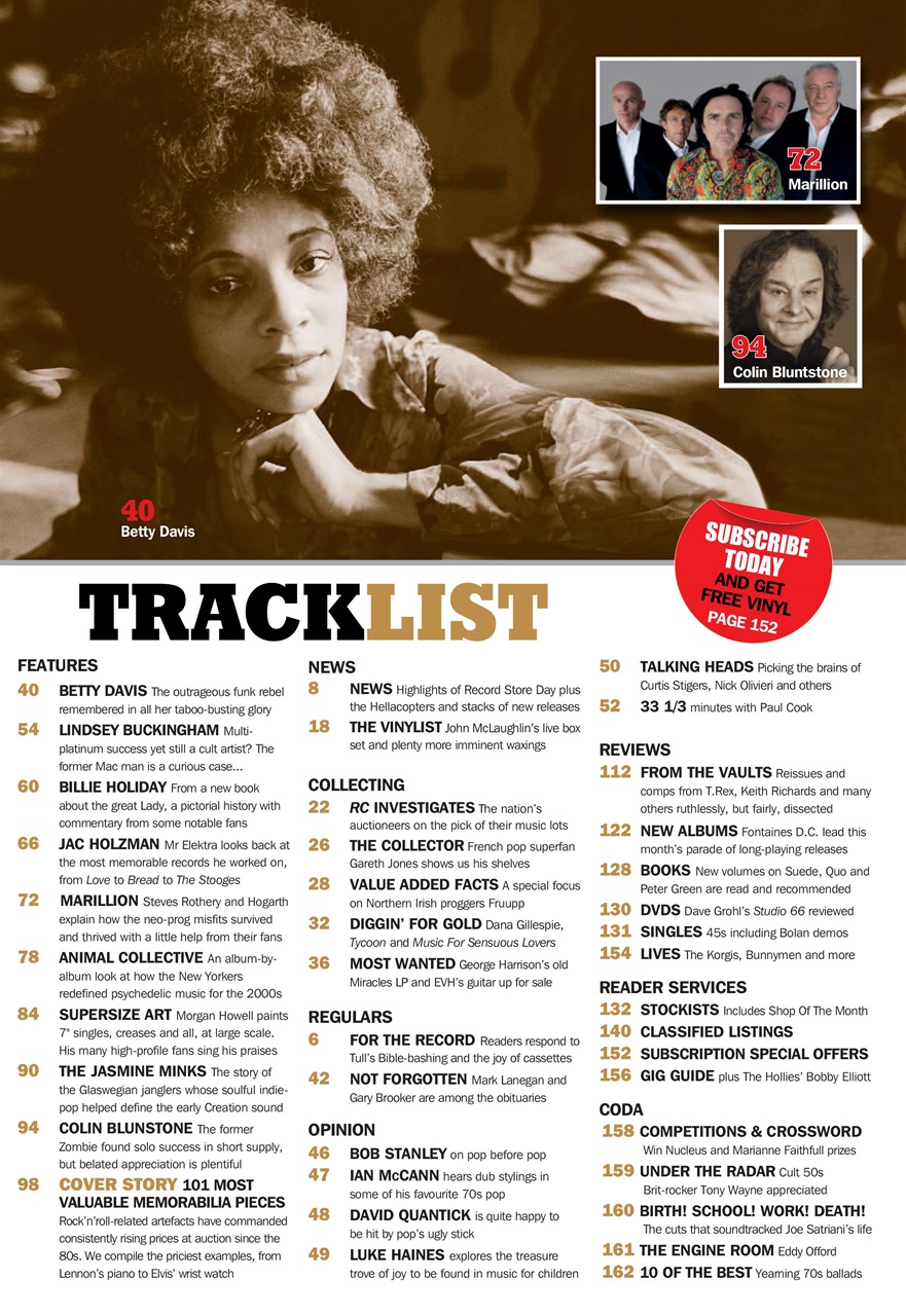 Record Collector Preview Pages