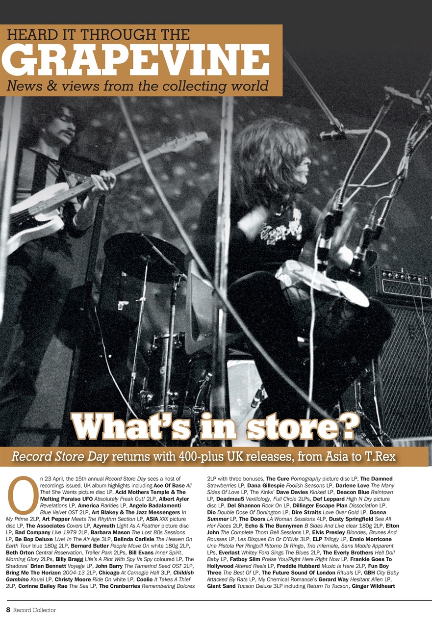 Record Collector Preview Pages