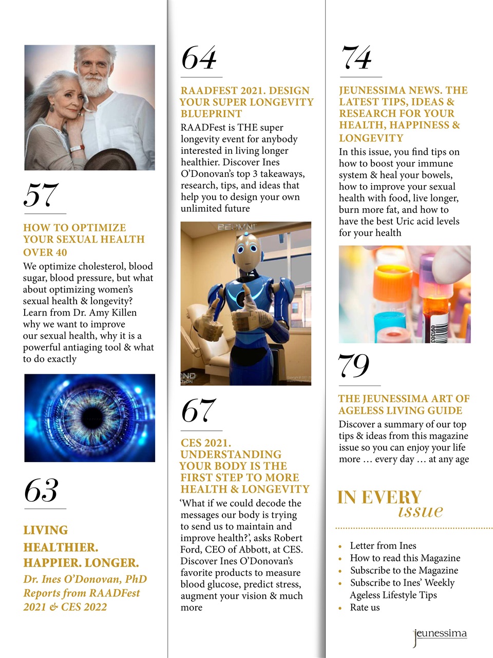 Jeunessima Magazine Preview Pages