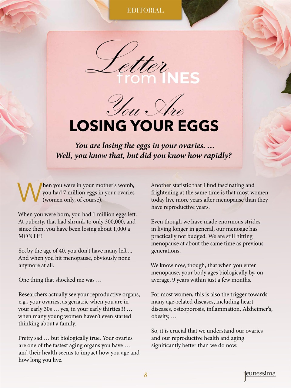 Jeunessima Magazine Preview Pages