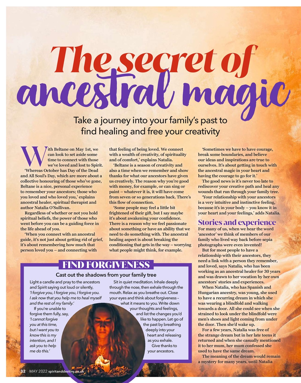 Spirit & Destiny Preview Pages