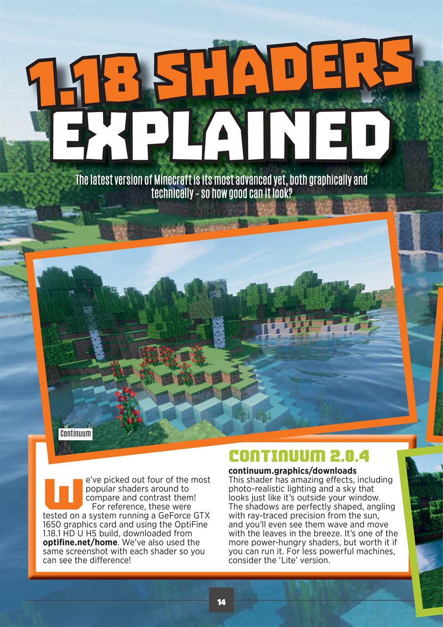 Minecraft World Preview Pages