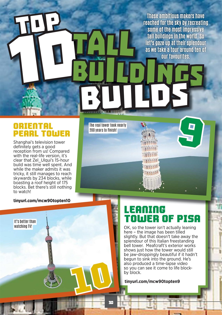 Minecraft World Preview Pages