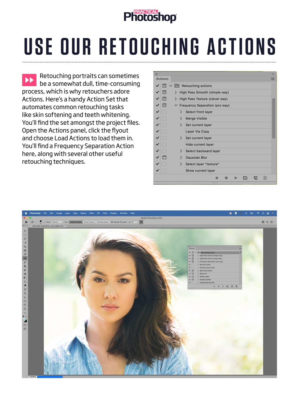 Practical Photoshop Preview Pages