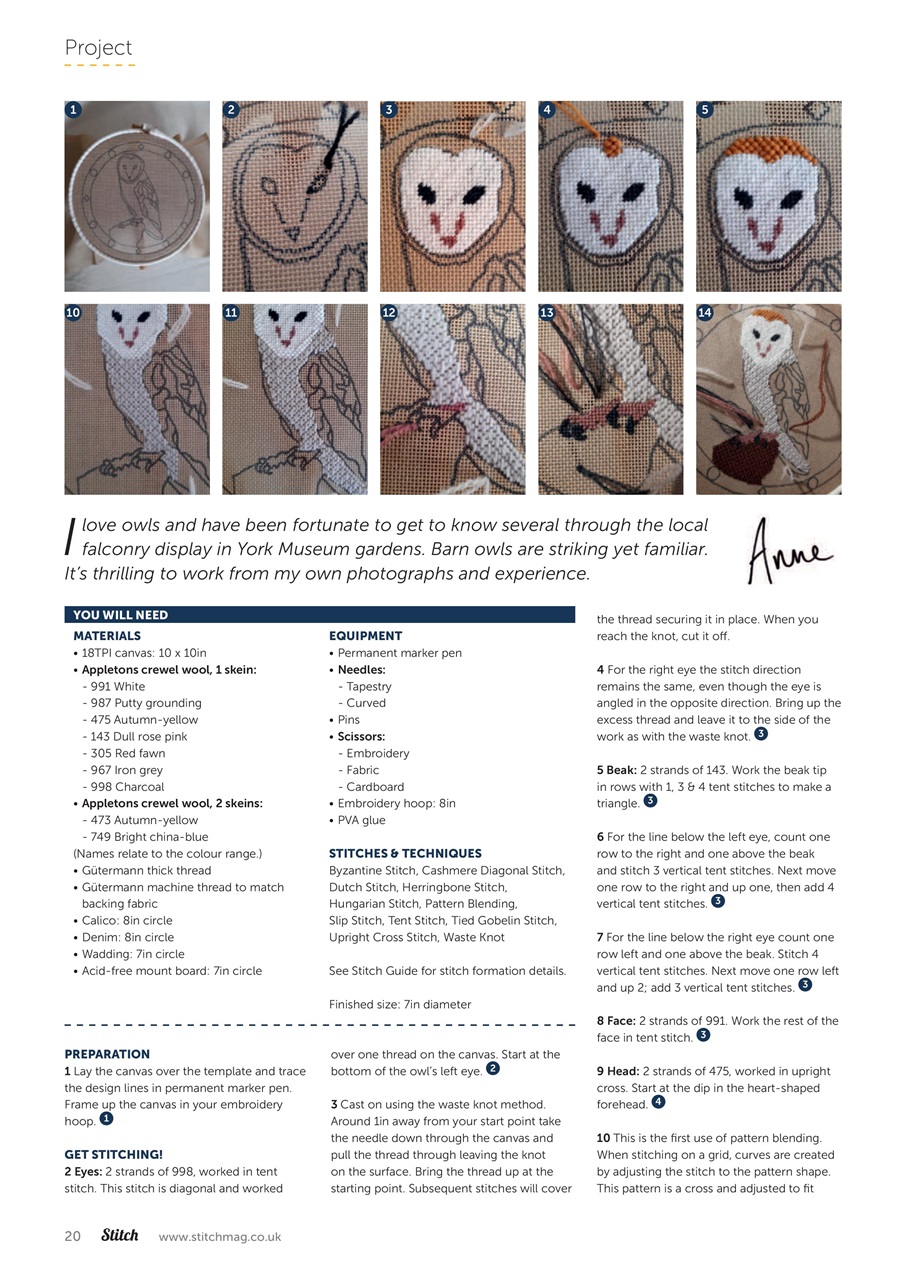 Stitch magazine Preview Pages