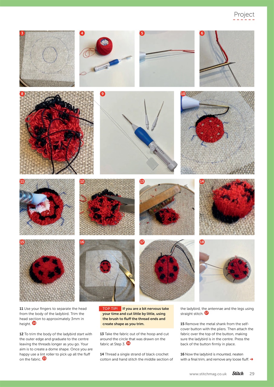 Stitch magazine Preview Pages